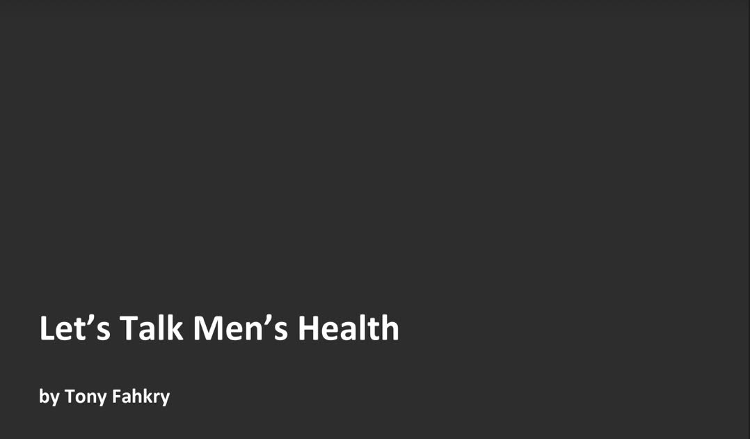 let talk men health